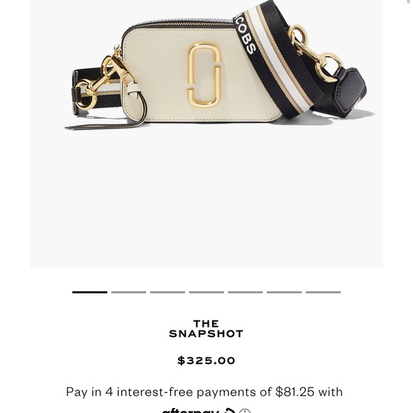 Marc Jacob (bestseller) snapshot. Excellent condition, like new! - Picture 5 of 5